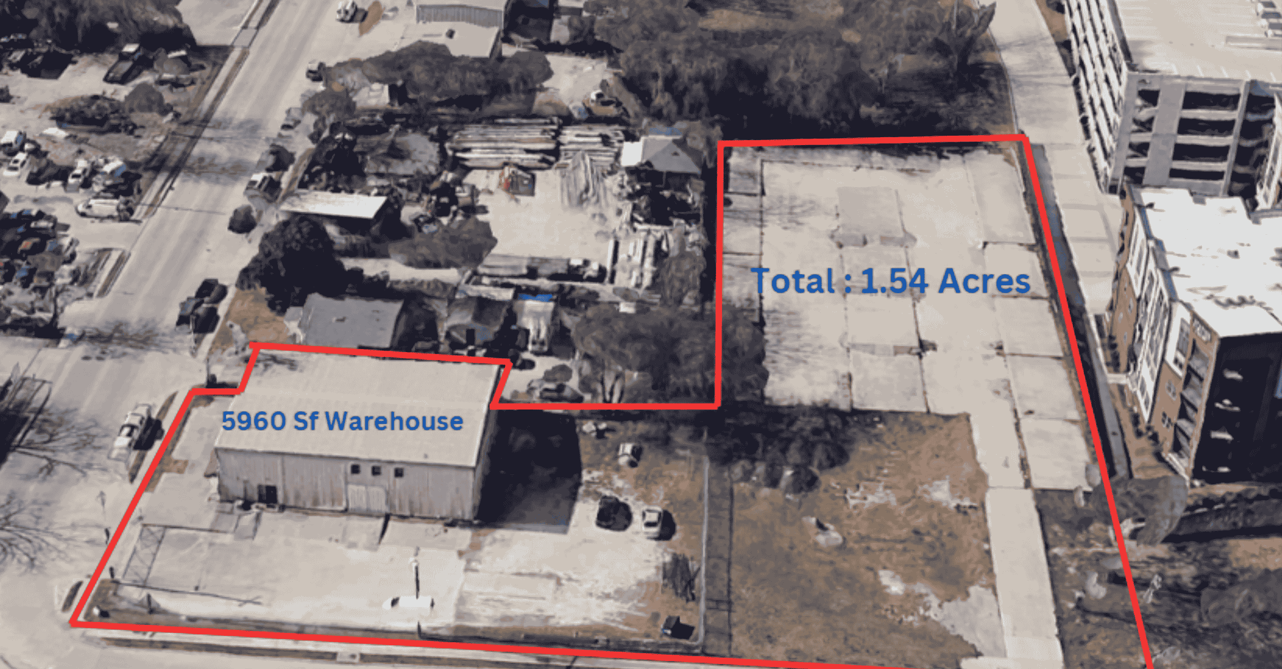 Plot of land at 565 E Church St.
